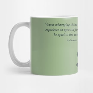 Satirical Archimedes - Light Mug